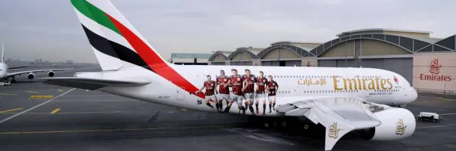 Milan: in scadenza lo sponsor Emirates