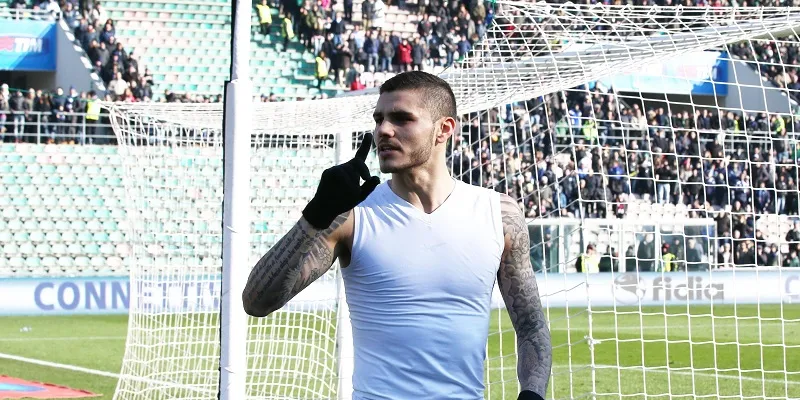 Mauro Icardi e il suo messaggio social per l'Inter