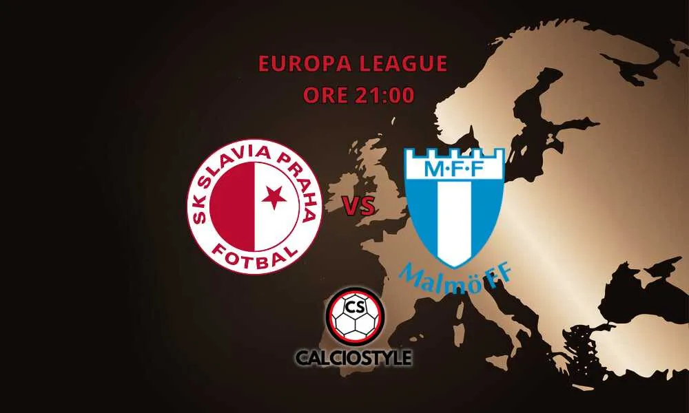 Slavia Praga-Malmoe: probabili formazioni e dove vederla