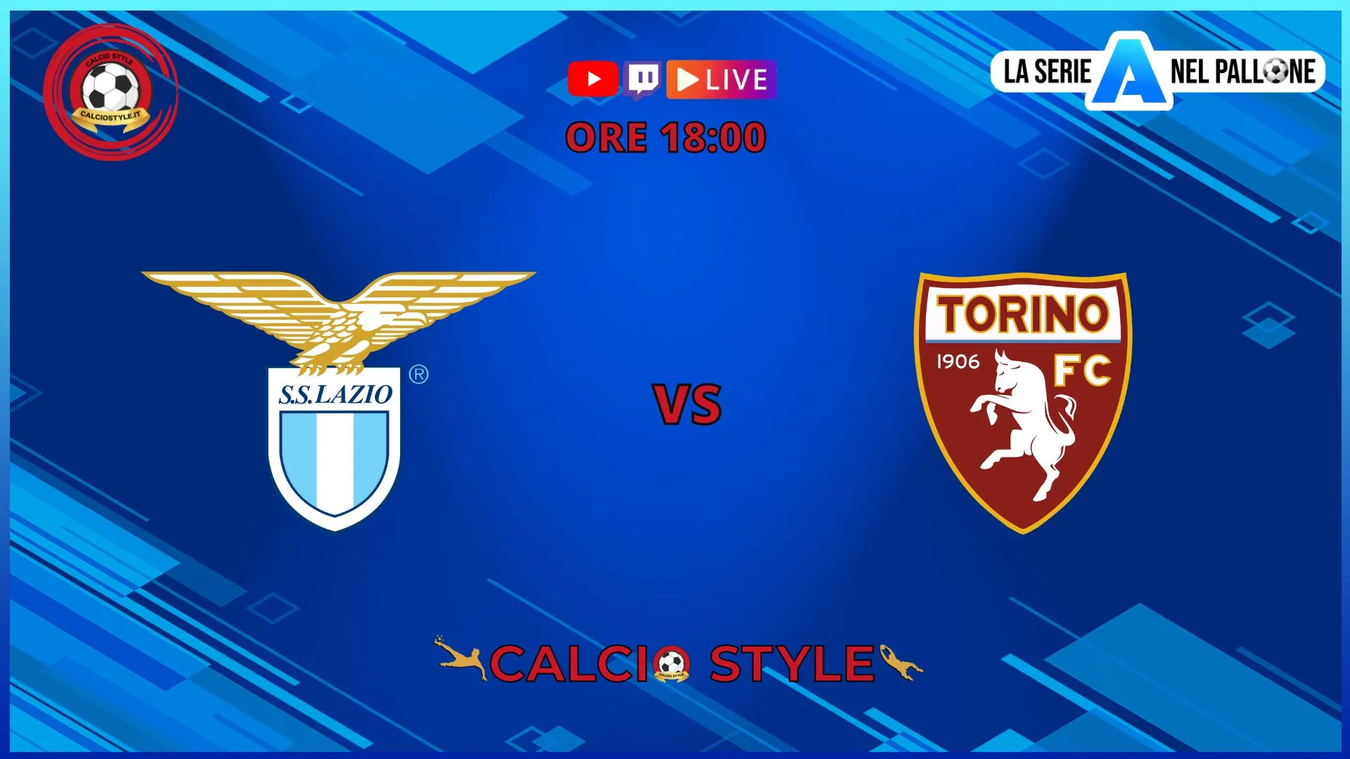 Lazio - Torino, le formazioni ufficiali
