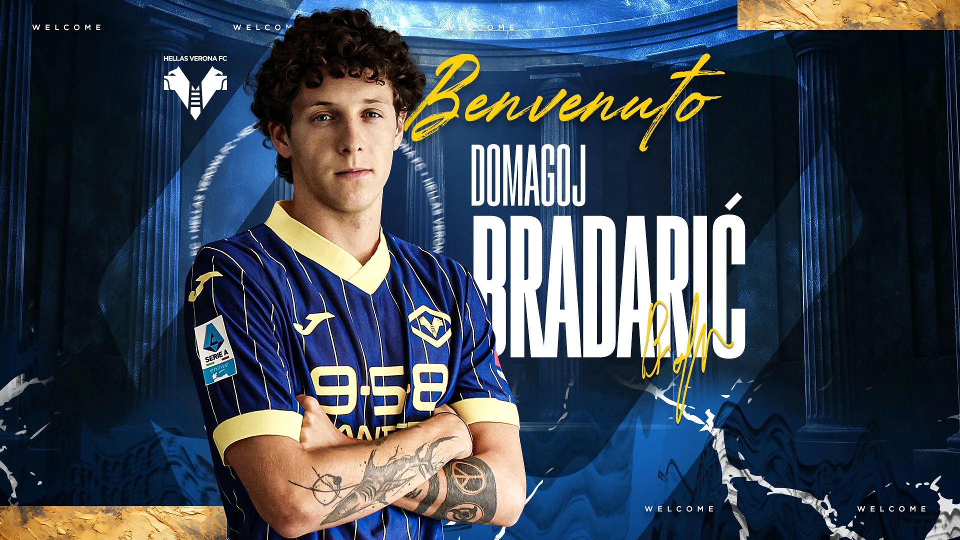 Hellas Verona, UFFICIALE ecco Bradaric dalla Salernitana