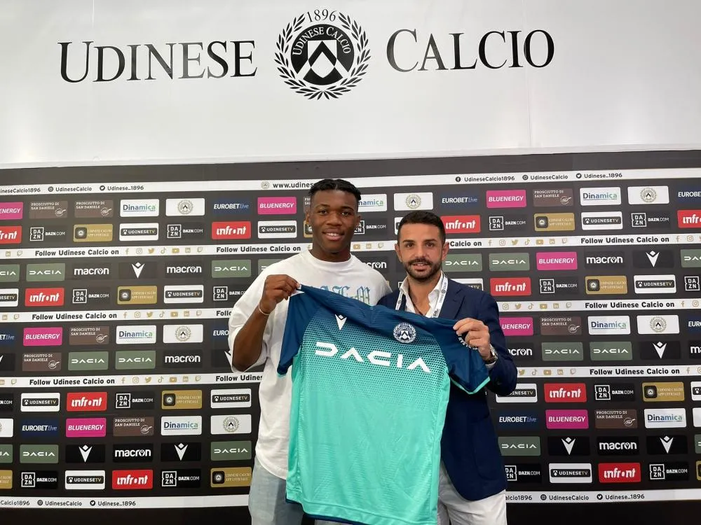 Udinese, ufficiale Udogie