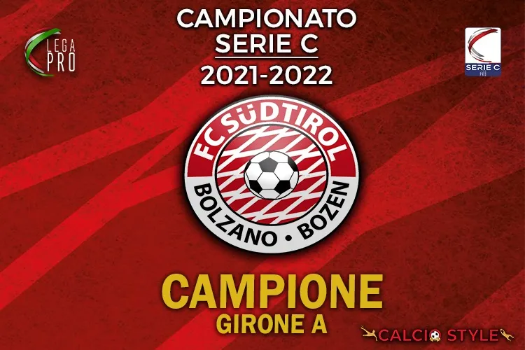 Serie C - Girone A: Il Sudtirol fa la storia