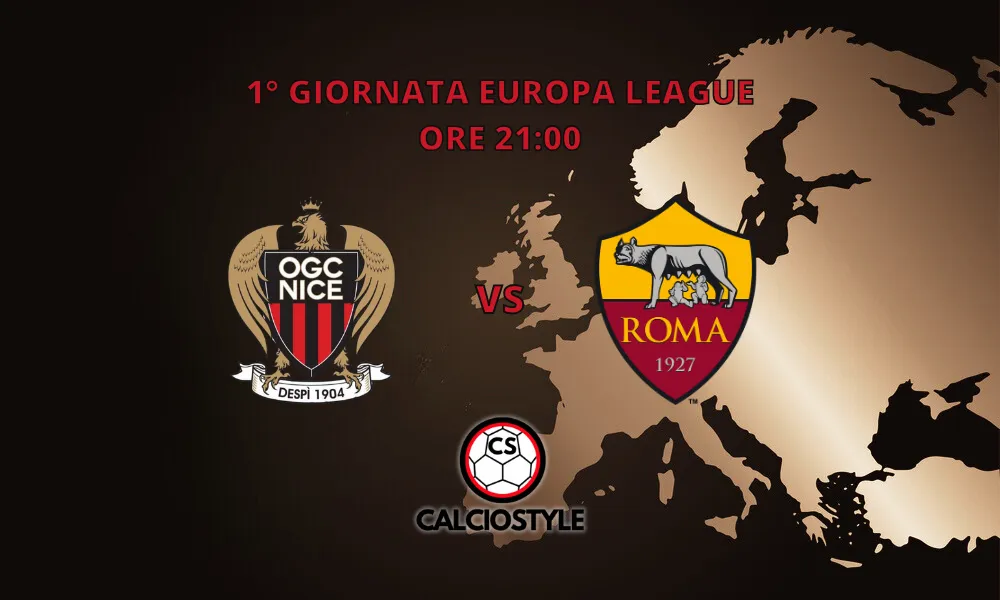 Nizza-Roma 1-2, buona la prima per Gasp in Europa con i giallorossi