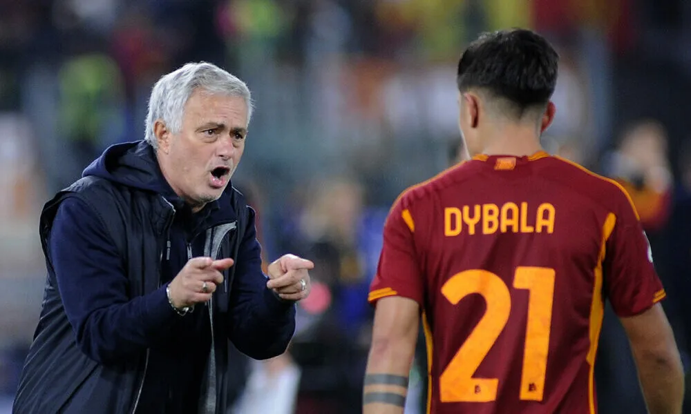 Roma, Dybala Mourinho