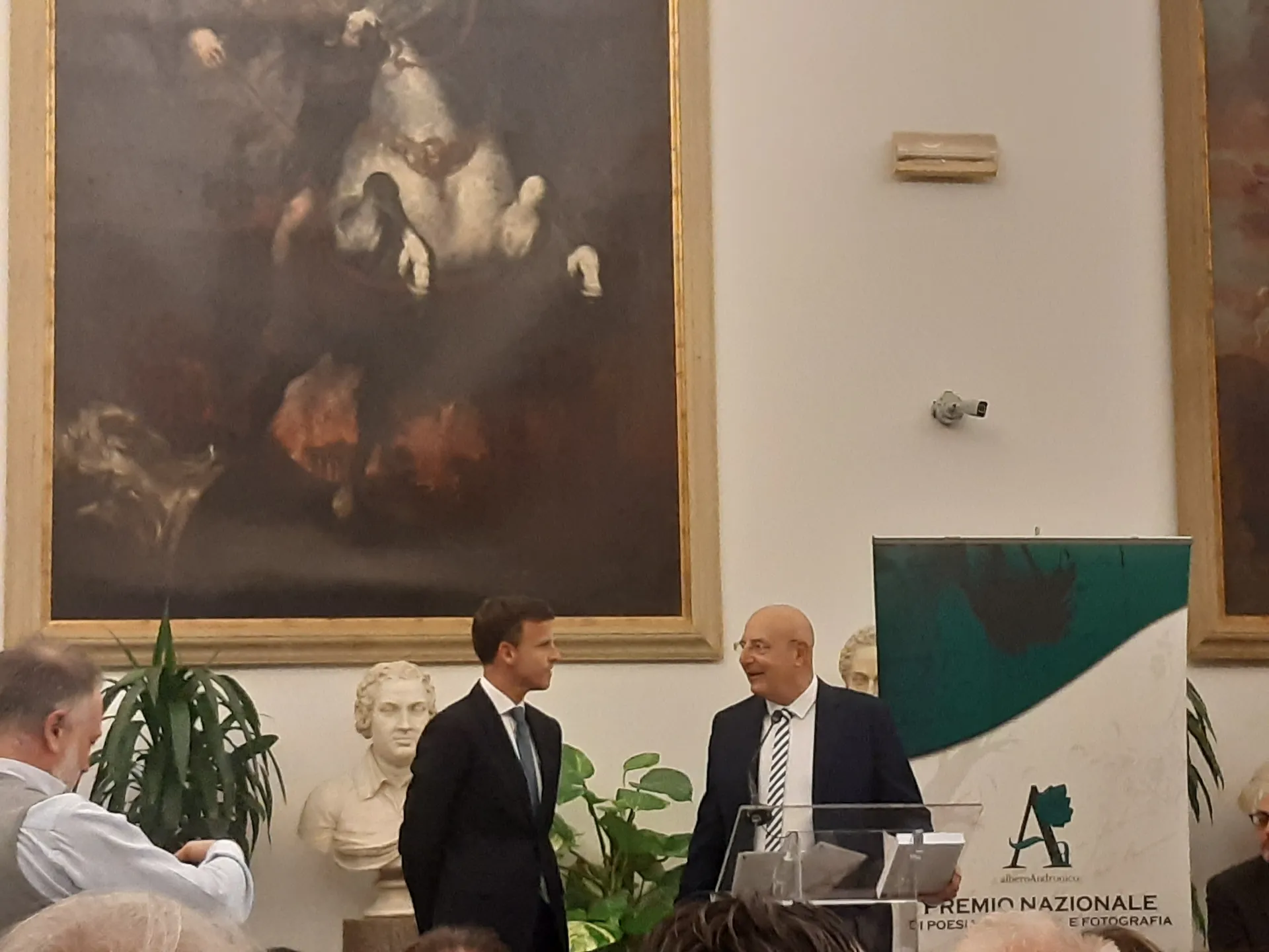 L'arbitro La Penna in Campidoglio: "Arbitro lavoro difficile ma..."