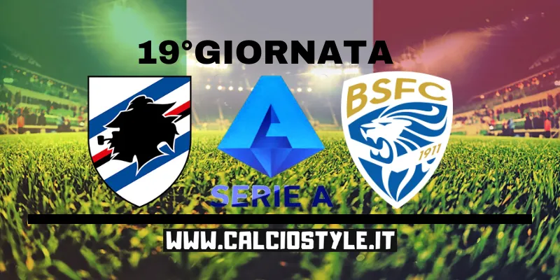 Sampdoria-Brescia: Probabili formazioni e dove vederla