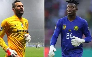 Inter: Handanovic affronta Onana