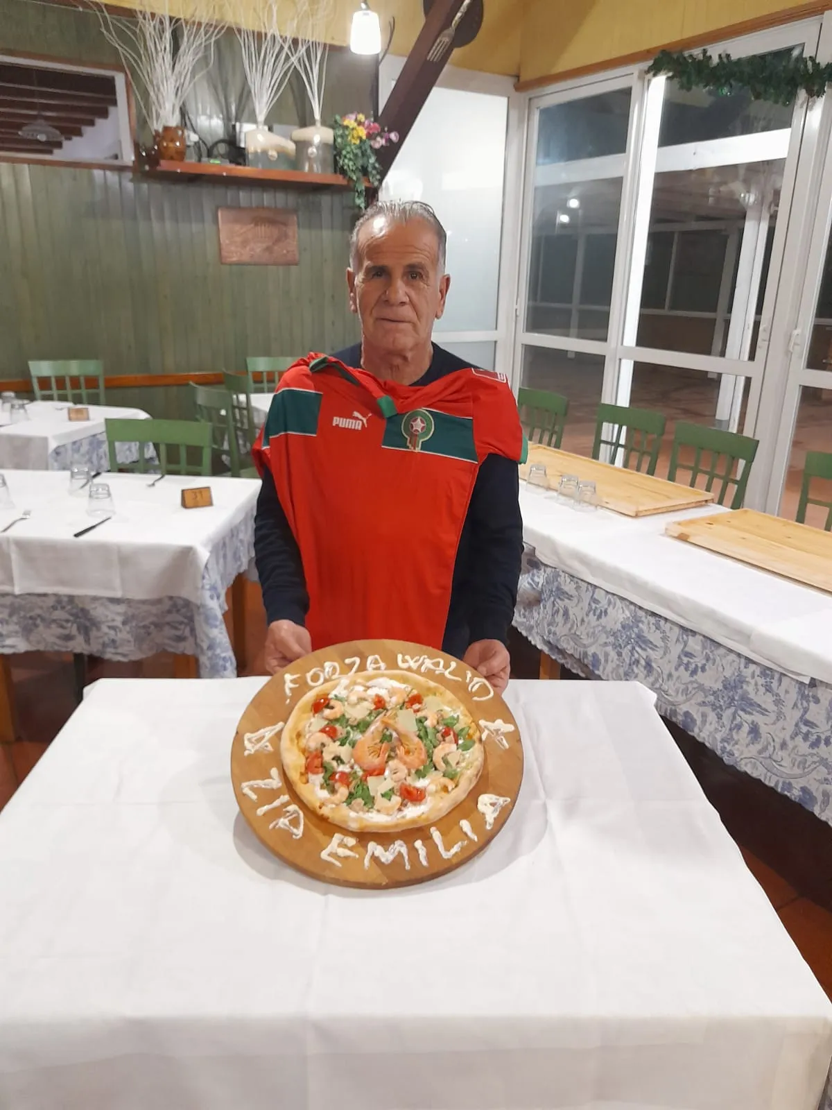 walid cheddira pizza