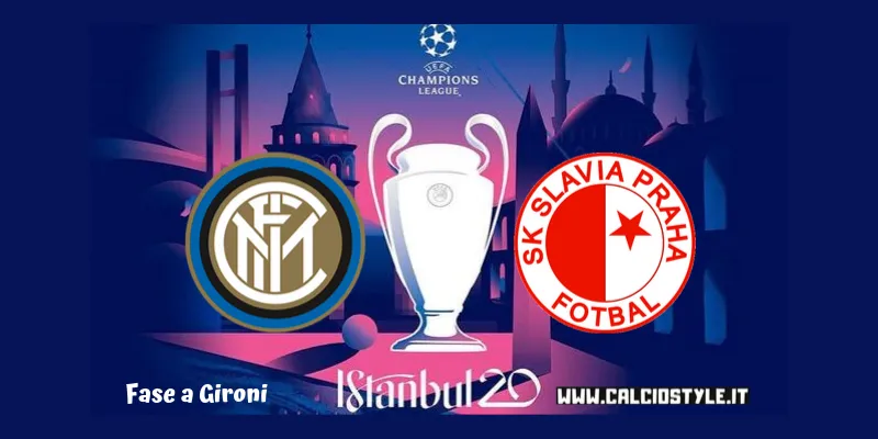 Inter-Slavia Praga: probabili formazioni e dove vederla