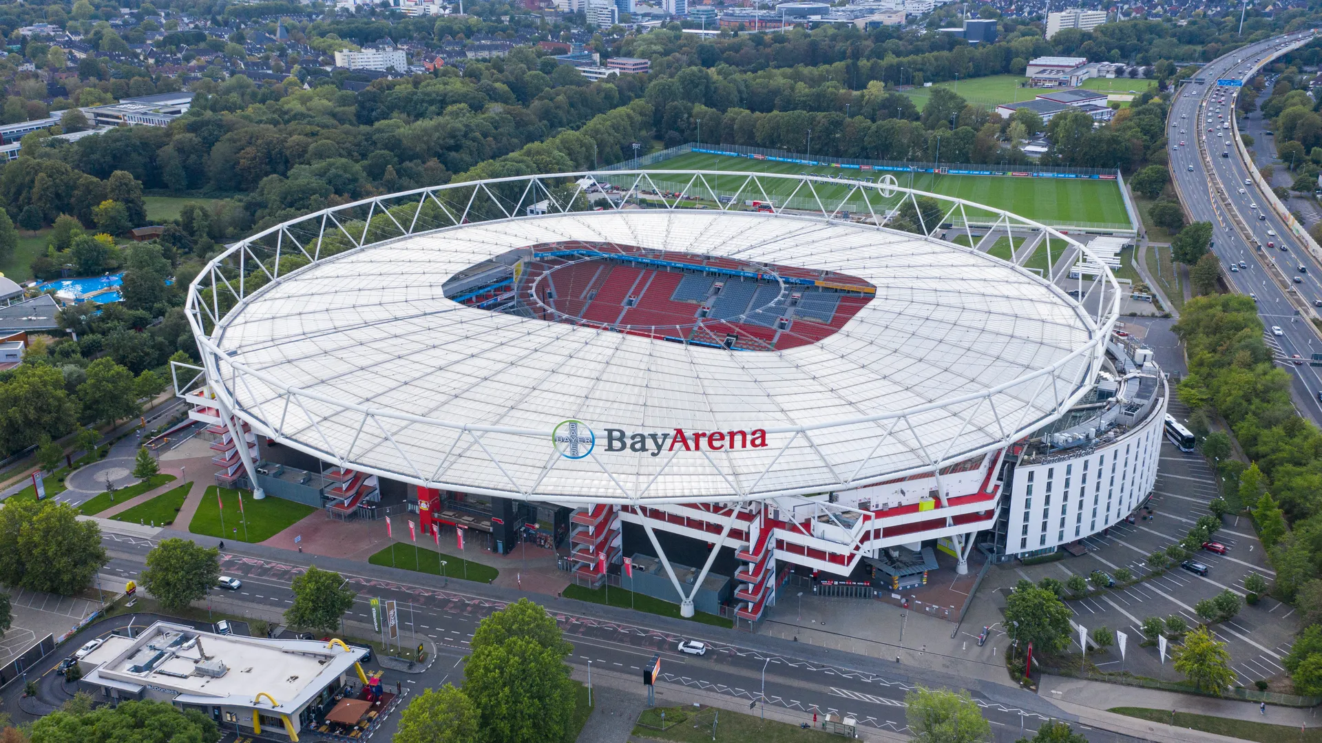 Euro 2024, la BayArena di Leverkusen