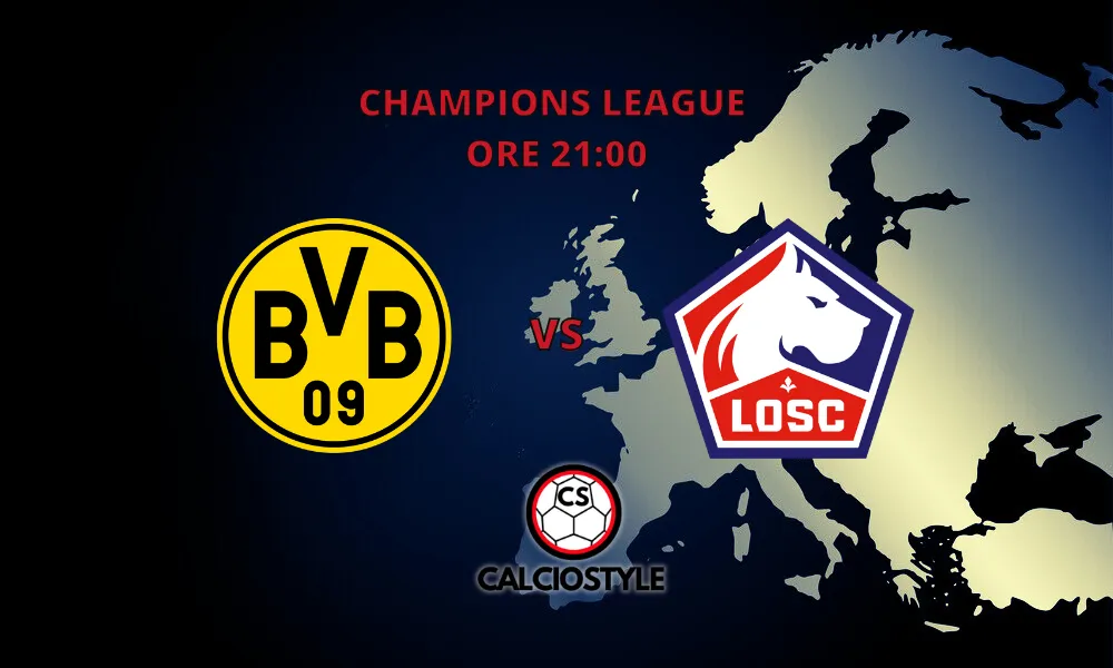 Borussia Dortmund-Lille, probabili formazioni e dove vederla