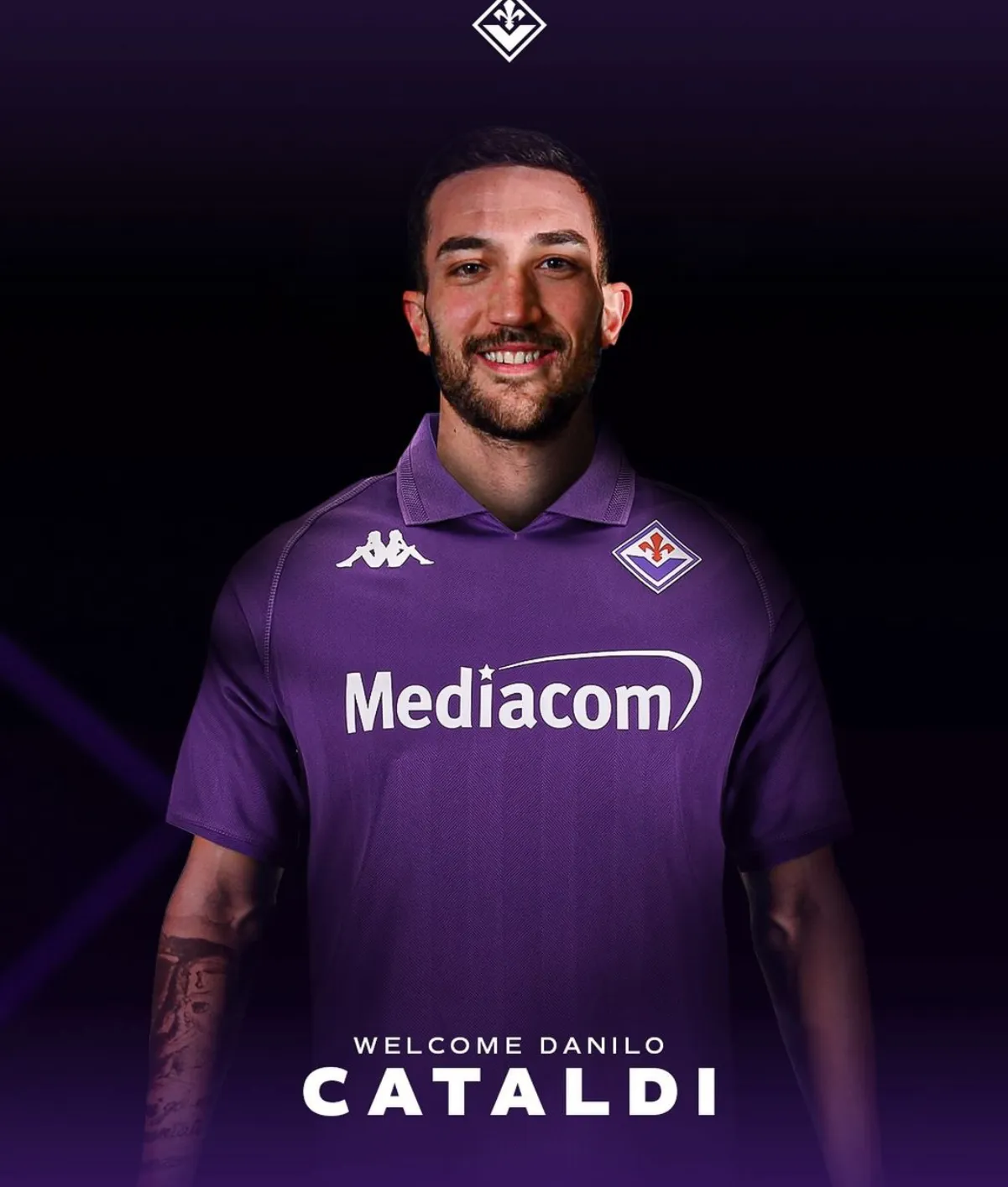 Fiorentina, Cataldi: "Contento e desideroso di fare qualcosa di importante"