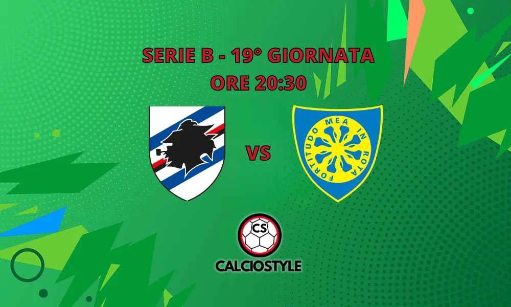 Sampdoria-Carrarese, le formazioni ufficiali