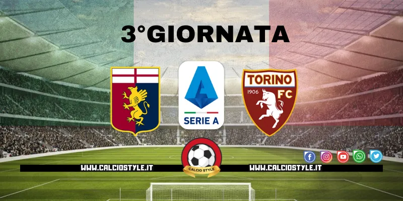 Genoa-Torino: probabili formazioni e dove vederla