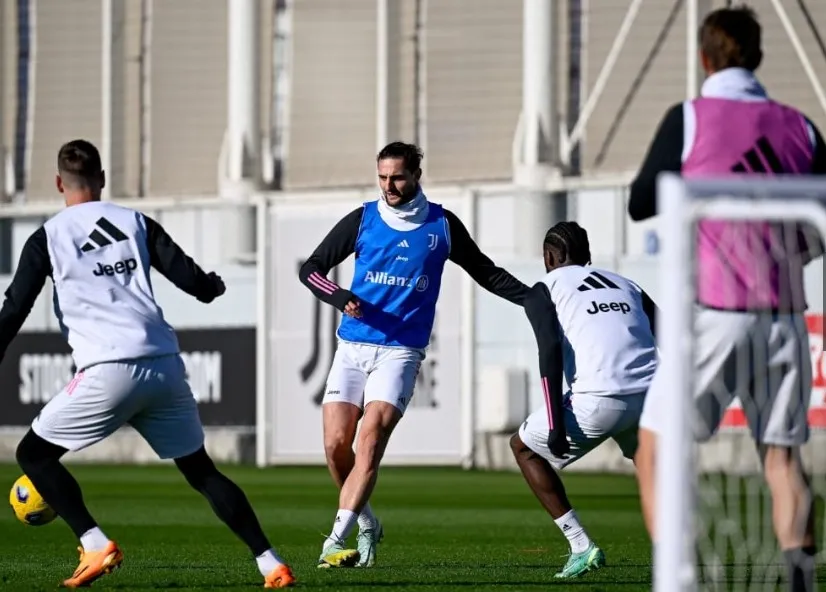 Juventus: allenamento a -2 dal Derby d'Italia
