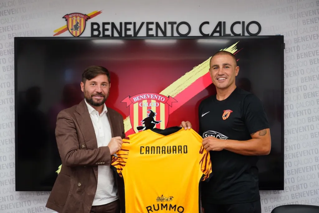 Ufficiale: Cannavaro è il nuovo tecnico del Benevento