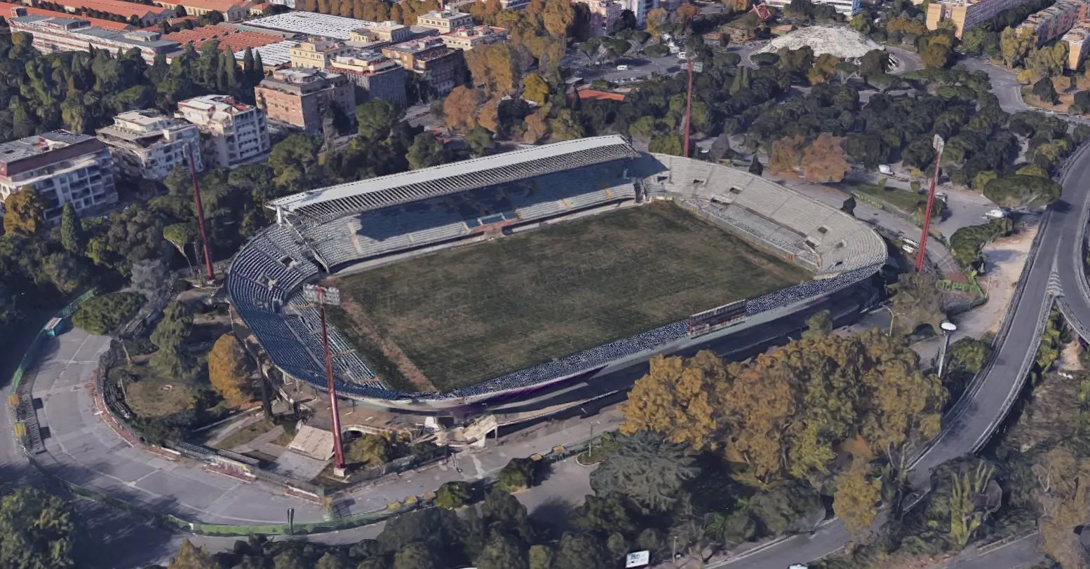Lazio, nel mirino lo stadio Flaminio