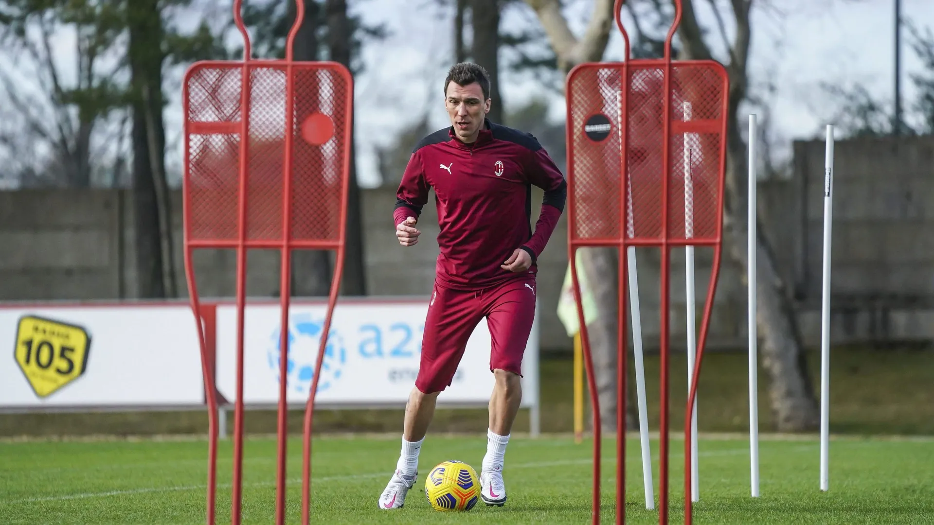 Milan-Stella Rossa, preoccupa Mandzukic: le condizioni