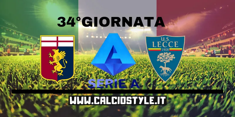 Genoa-Lecce: probabili formazioni e dove vederla
