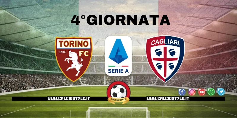 Torino Cagliari: probabili formazioni e dove vederla