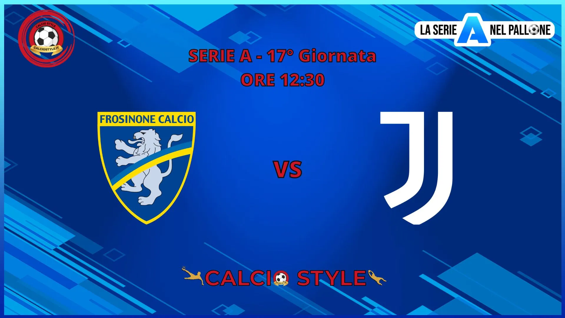 Frosinone-Juventus, le formazioni ufficiali