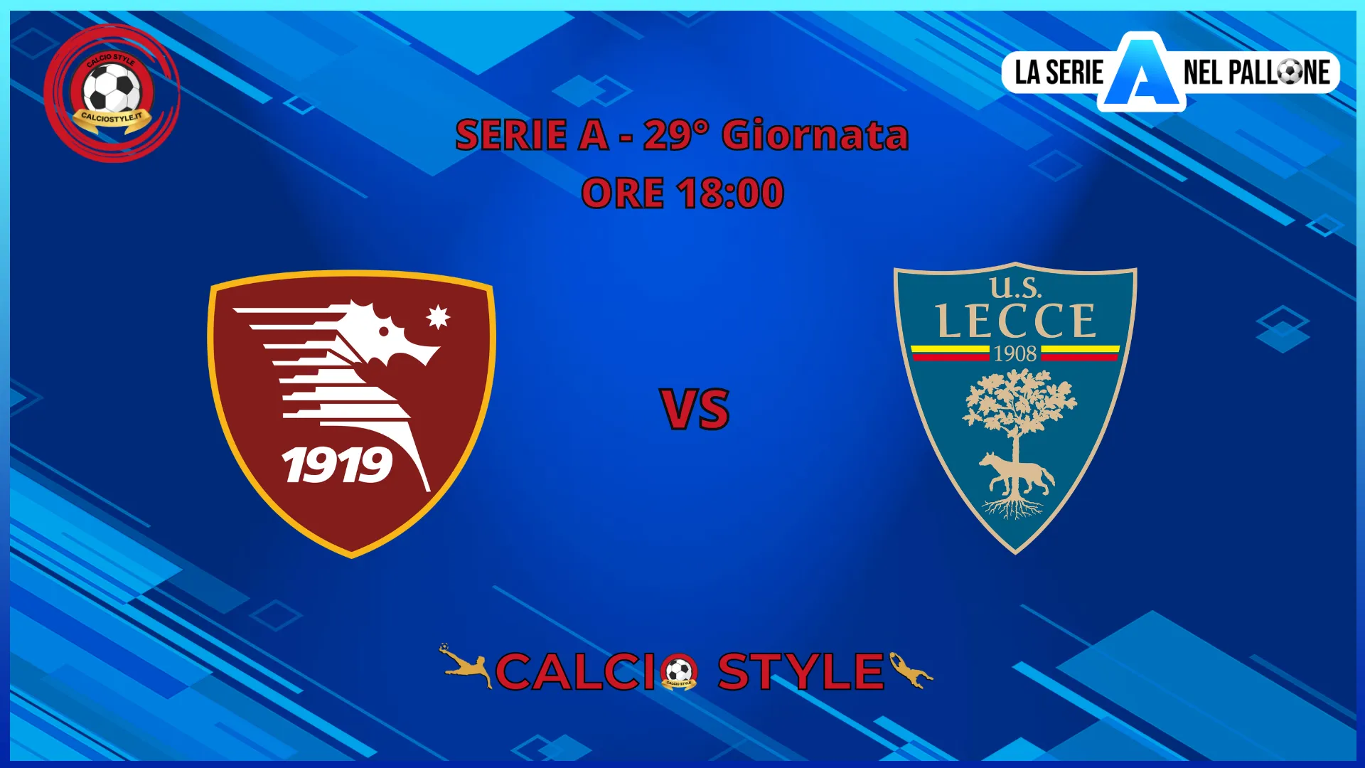 Salernitana - Lecce, le formazioni ufficiali