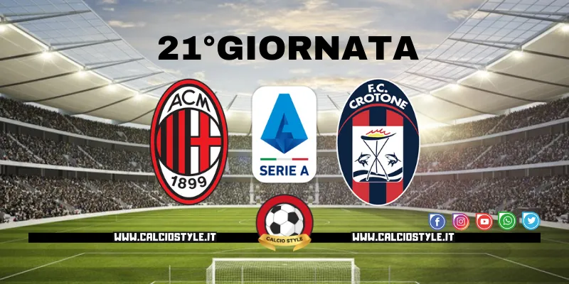 Milan-Crotone: le probabili formazioni e dove vederla