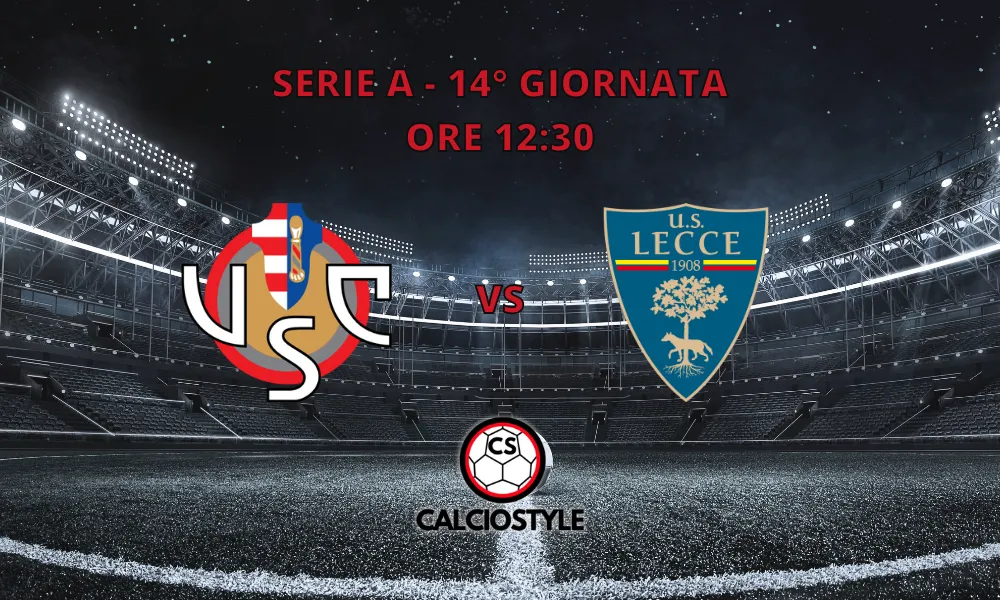Cremonese-Lecce, le formazioni ufficiali