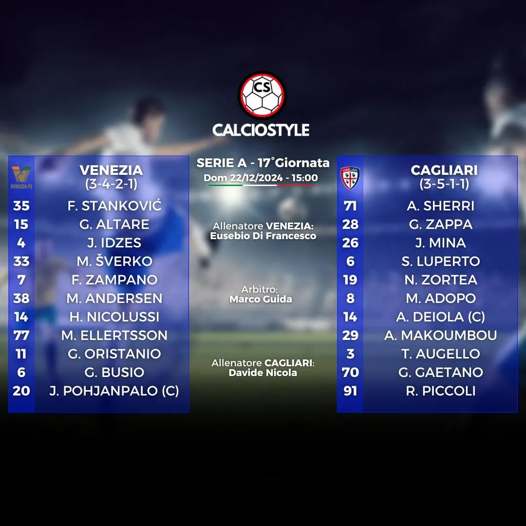 Venezia-Cagliari