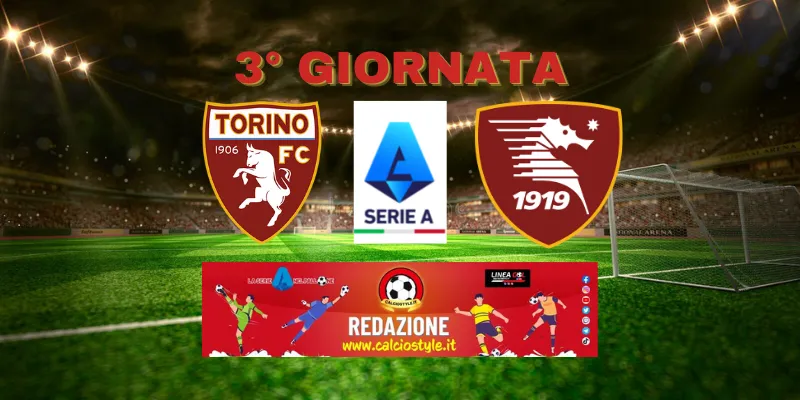 Torino-Salernitana: probabili formazioni e dove vederla