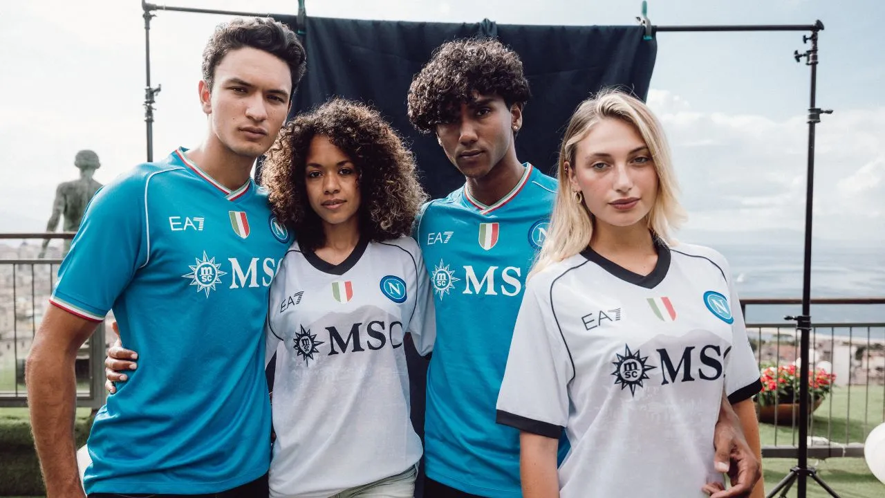Napoli, le nuove maglie