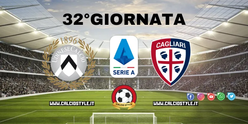 Udinese-Cagliari: probabili formazioni e dove vederla