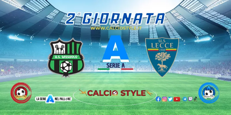Sassuolo-Lecce: probabili formazioni e dove vederla
