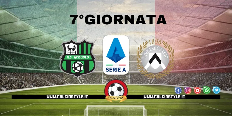 Sassuolo-Udinese: probabili formazioni e dove vederla