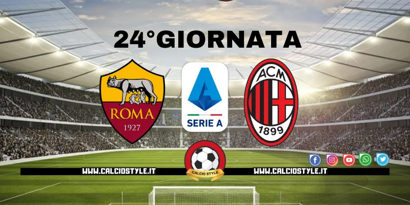 Roma-Milan: le probabili formazioni e dove vederla