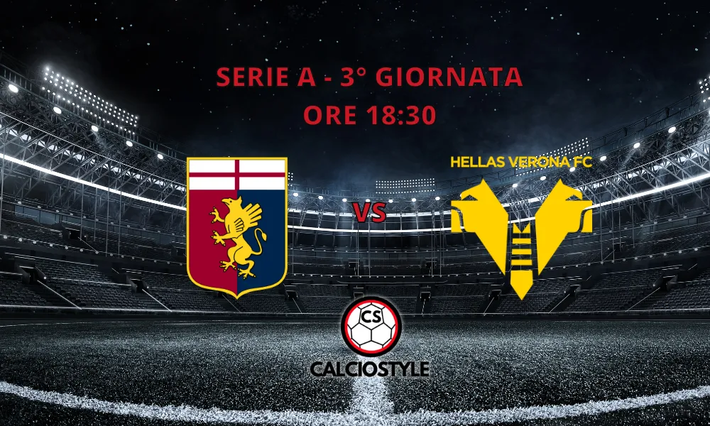 Genoa-Hellas Verona: curiosità e statistiche
