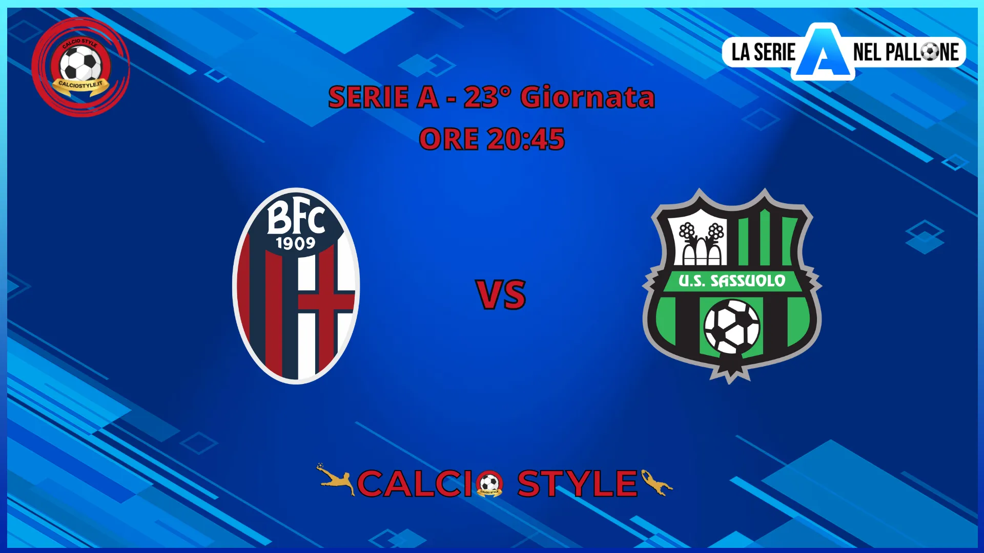 Bologna-Sassuolo curiosità e statistiche