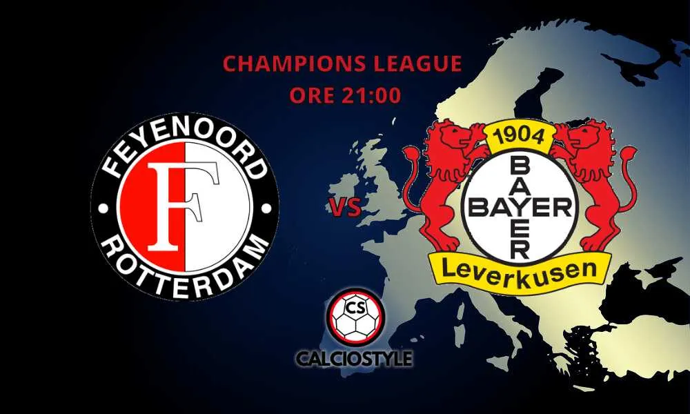 Feyenoord-Bayer Leverkusen, probabili formazioni e dove vederla