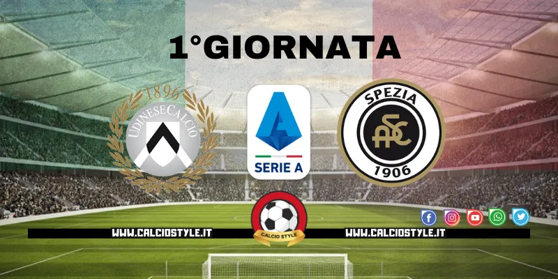 Udinese-Spezia: probabili formazioni e dove vederla
