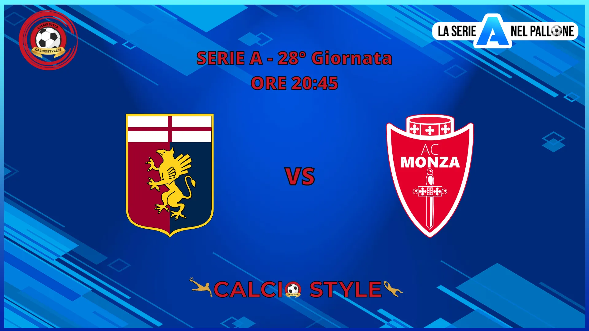 Genoa - Monza: probabili formazioni e dove vederla