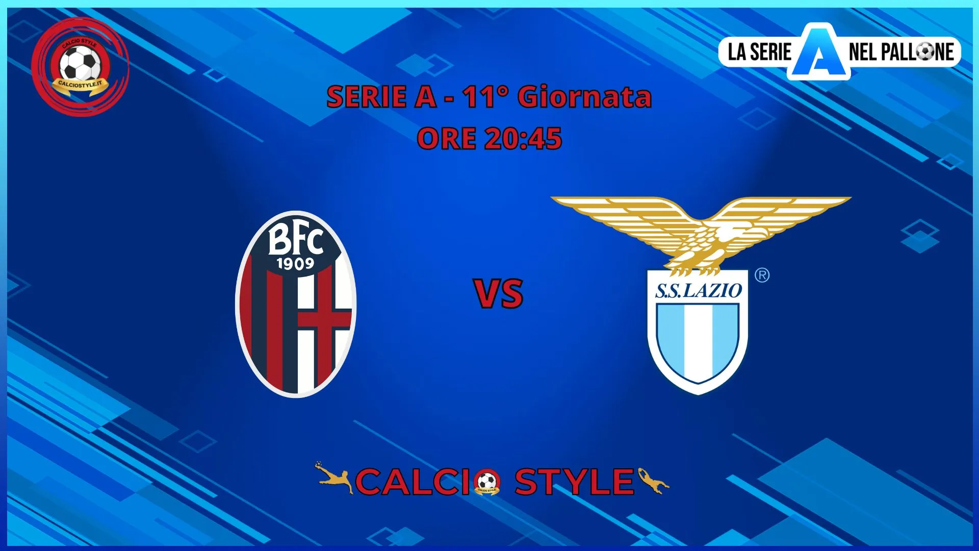 Bologna - Lazio: probabili formazioni e dove vederla