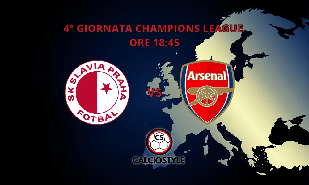 Slavia Praga-Arsenal: probabili formazioni e dove vederla