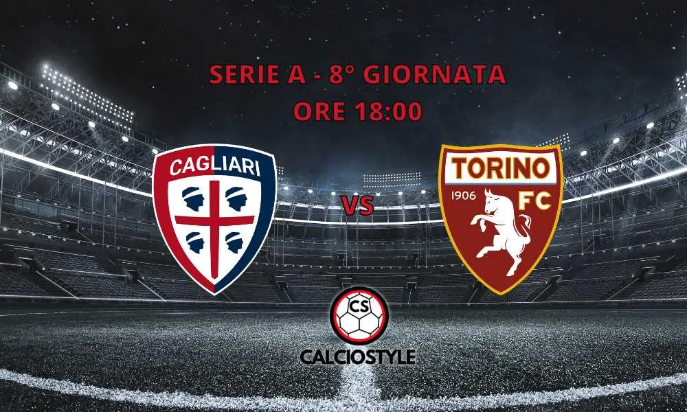 Cagliari-Torino 3-2. Goal e Highlights
