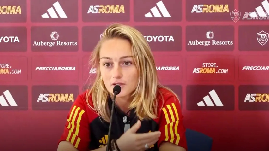 Roma femminile: Giada Greggi in conferenza stampa