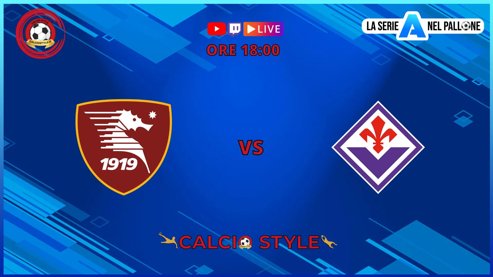 Salernitana - Fiorentina: le formazioni ufficiali
