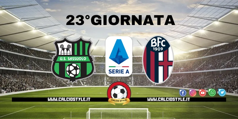 Sassuolo-Bologna, le probabili formazioni e dove vederla