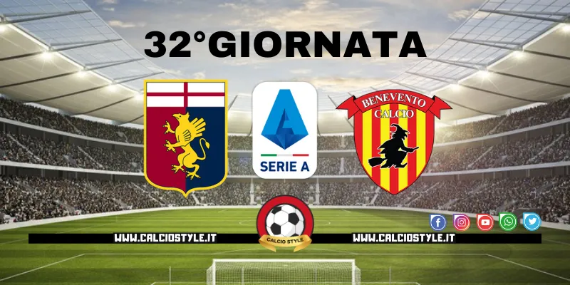 Genoa-Benevento: probabili formazioni e dove vederla