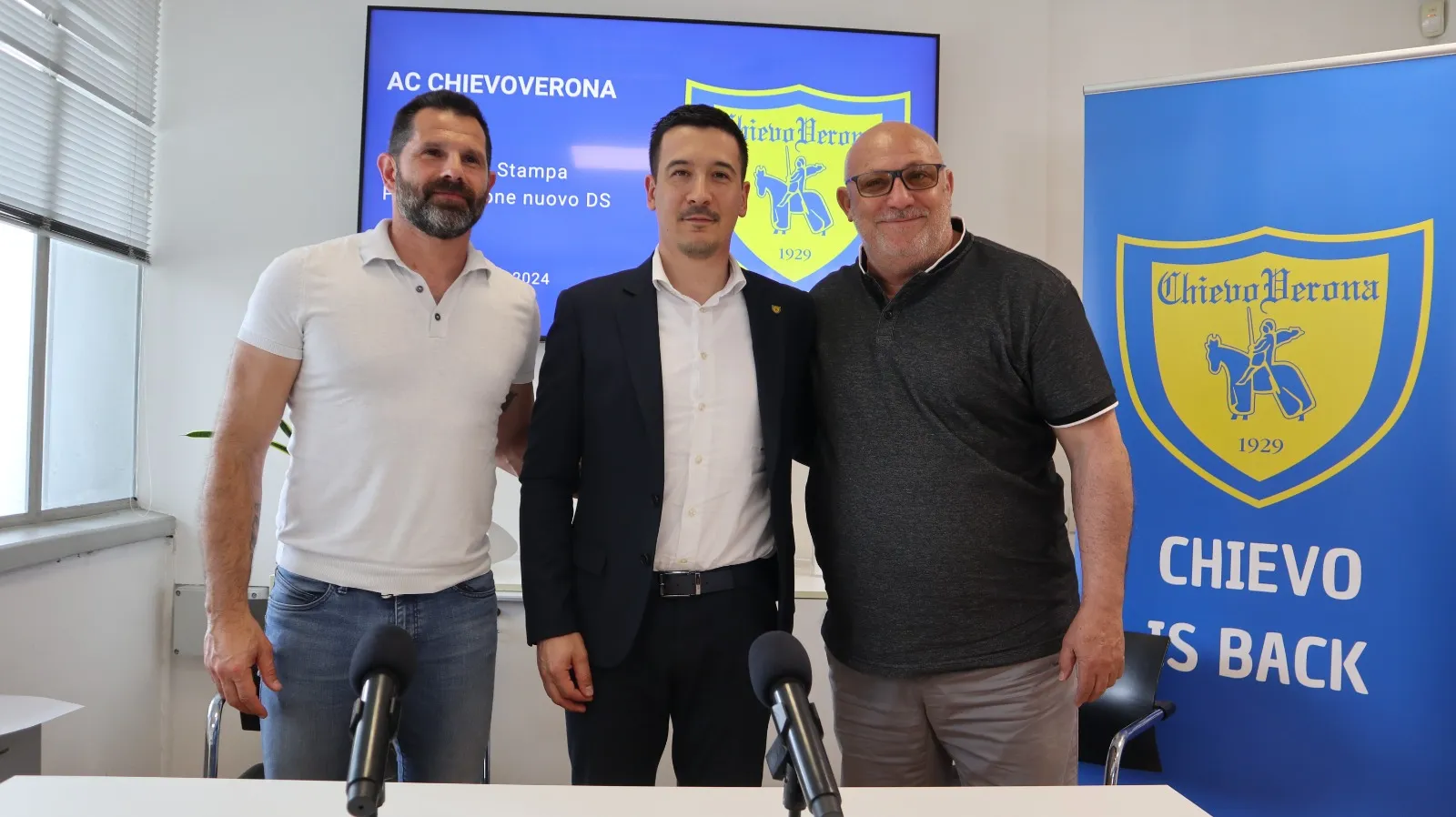 Sacchetto nuovo DS del ChievoVerona: "Vogliamo portarlo dove merita".