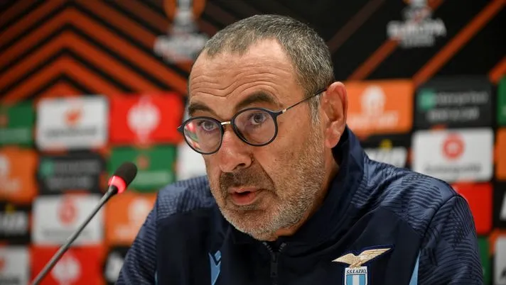 Sarri: "Rinnovo? Ultimamente Lotito ha avuto diversi problemi"